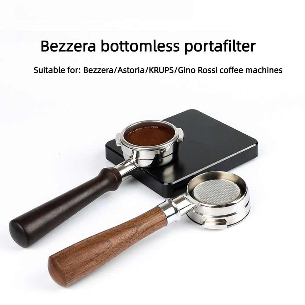 Naked Portafilter Bottomless - Bezzera 58mm Bottomless Portafilter Stainless Steel