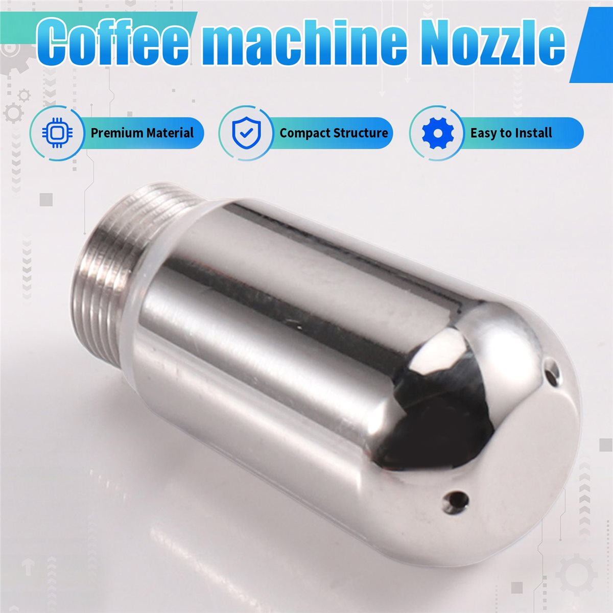 Steam Wand Tip - Coffee Milk Foam Steam Wand Tip