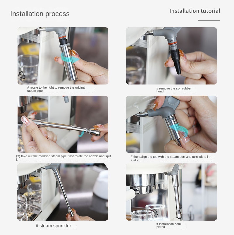 Coffee Machine Steam Nozzle Re - Steam Wand Tip ulasan dan harga