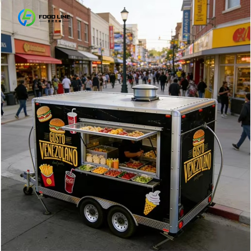 Square-shaped Restaurant Equip - Coffee Van Equipment ulasan dan harga