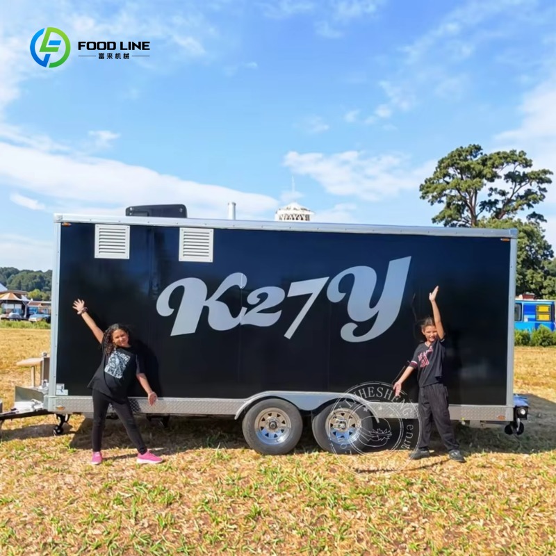 New Mobile Coffee Trailer Food - Coffee Van Equipment ulasan dan harga