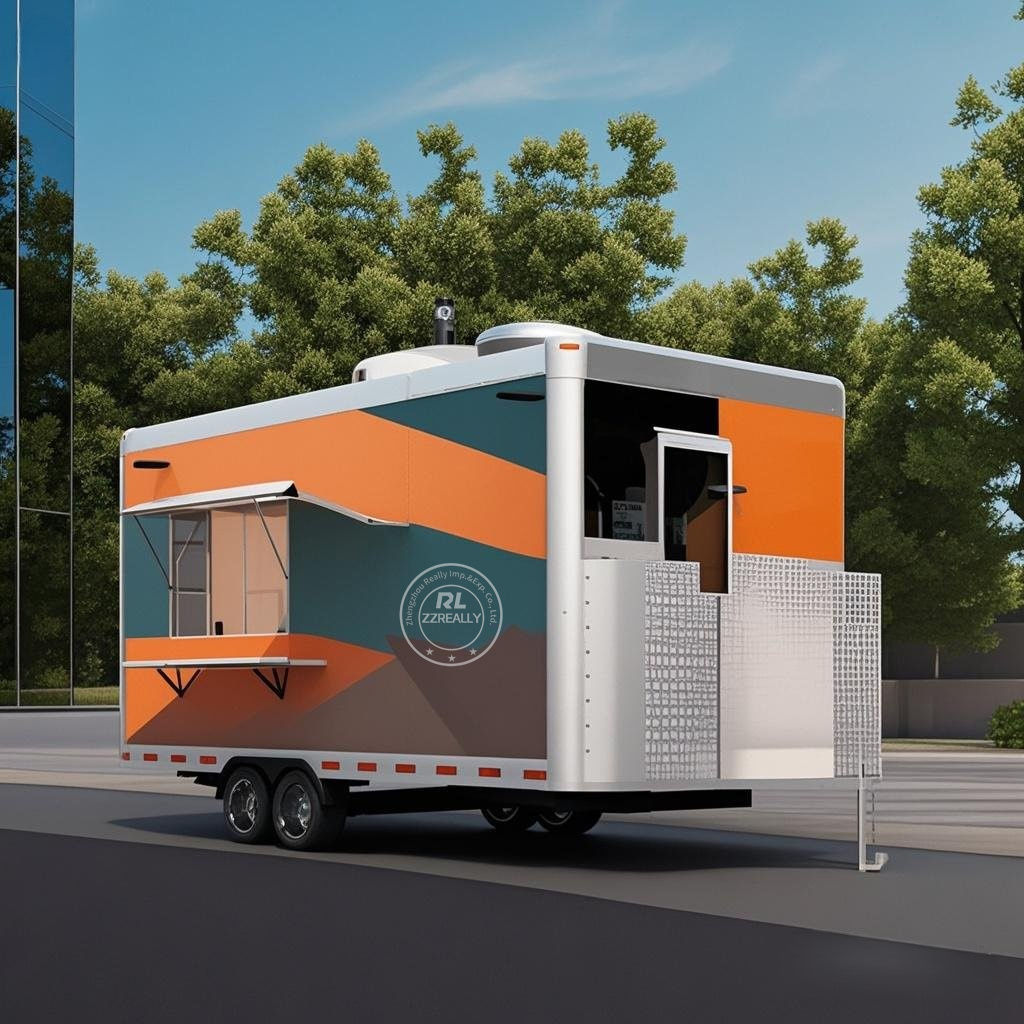 Snack Fast Food Truck Mobile K - Coffee Van Equipment ulasan dan harga