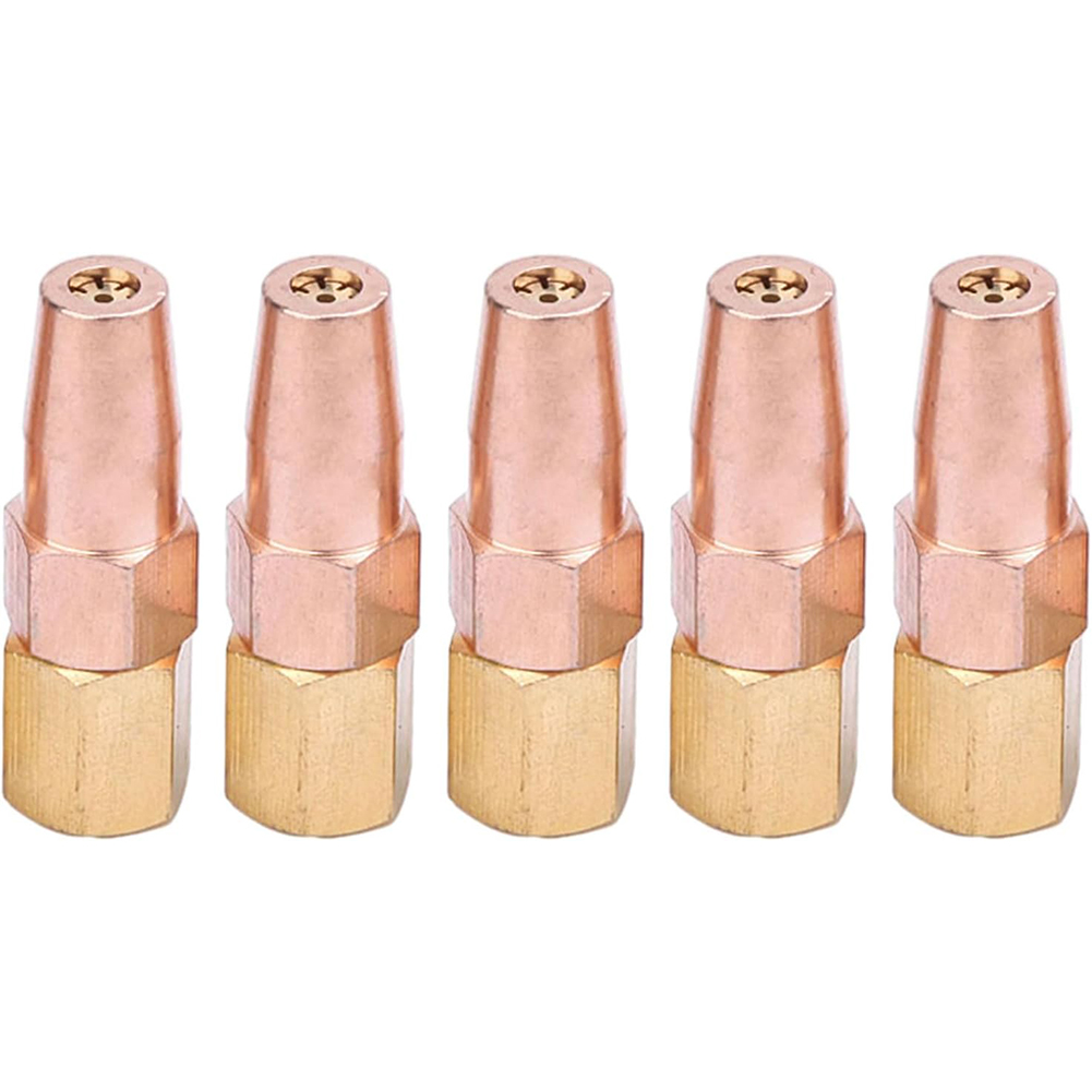 5Pcs Brass Oxy Propane Welding - Steam Wand Tip ulasan dan harga