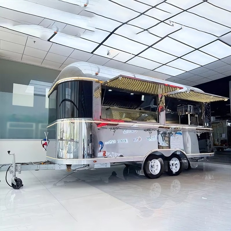 Custom Food Truck Trailer Full - Coffee Van Equipment ulasan dan harga