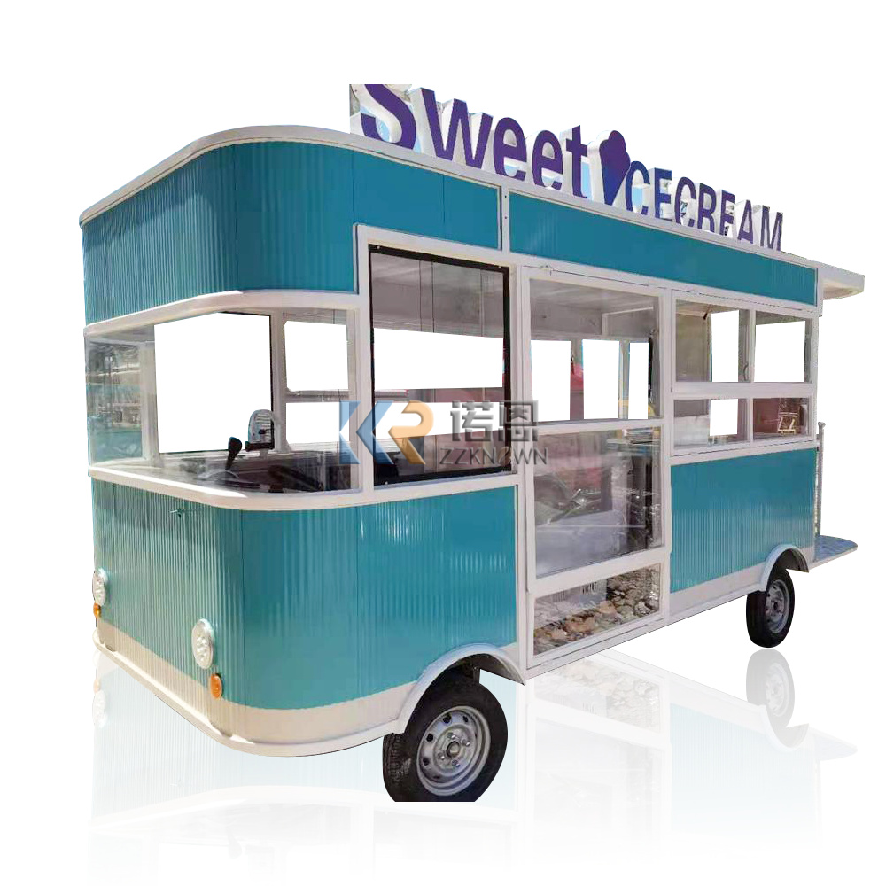In Stock 5M Mobile Food Truck  - Coffee Van Equipment ulasan dan harga