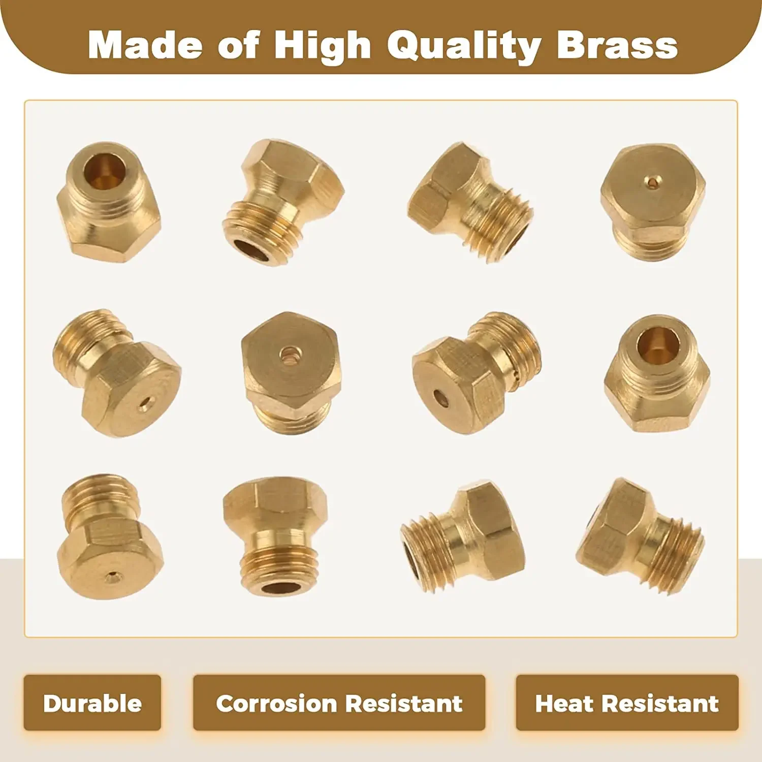 36pcs/1box Solid Brass LP Gas  - Steam Wand Tip ulasan dan harga